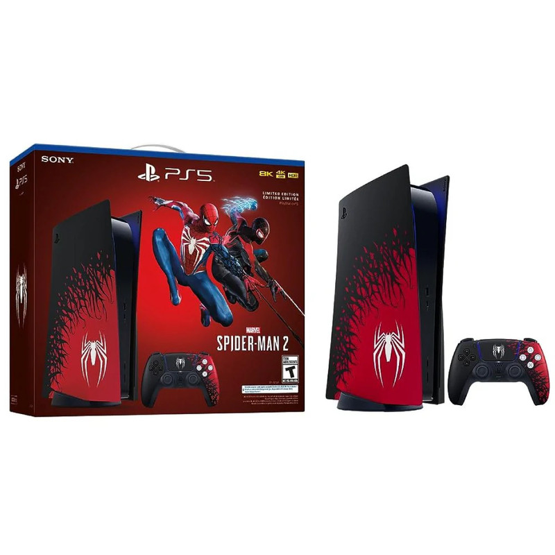 Sony PlayStation 5 Console Marvel’s Spider-Man 2 Limited Edition Bundle - بلايستيشن ٥